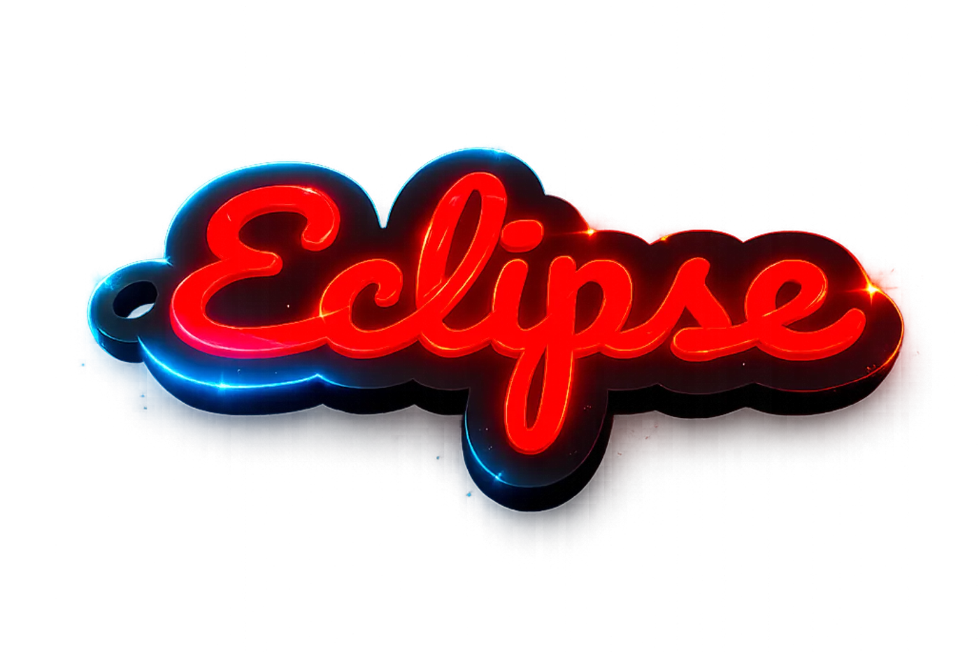 Porte-clé « Eclipse » lumineux